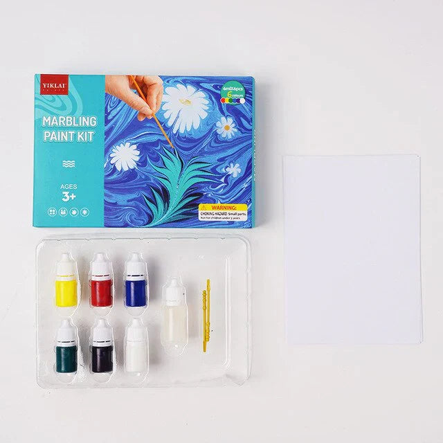 AquaArt creatieve set - Schilderen marmerverf voor kunstenaars, een speelse en artistieke ervaring.