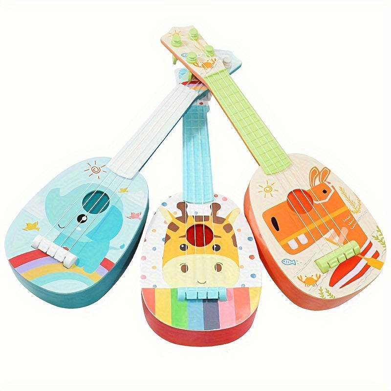 Ideaal muziekspeelgoed de kinder ukelele set combineert plezier met leren.