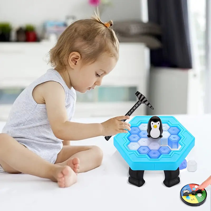 PenguinPlunge - Spannend Ijsbreker Spel Voor Kinderen, ideaal om spanning en plezier te combineren.