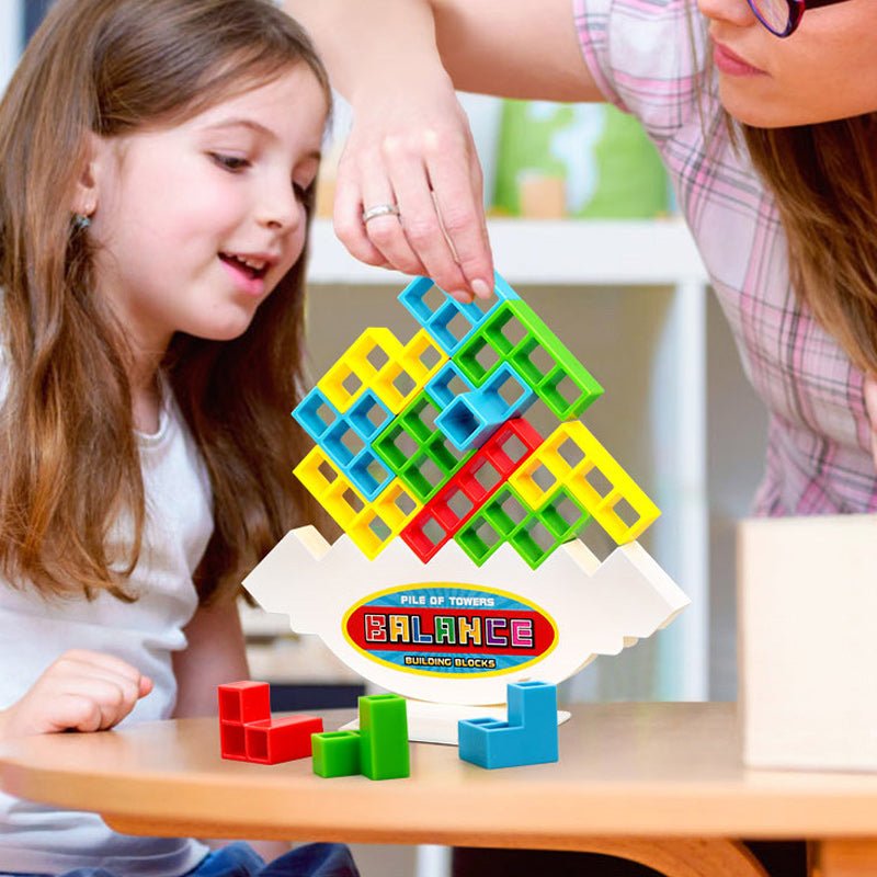 BalanceCraft spel waarmee kinderen hun hand-oog coördinatie en balans kunnen verbeteren.
