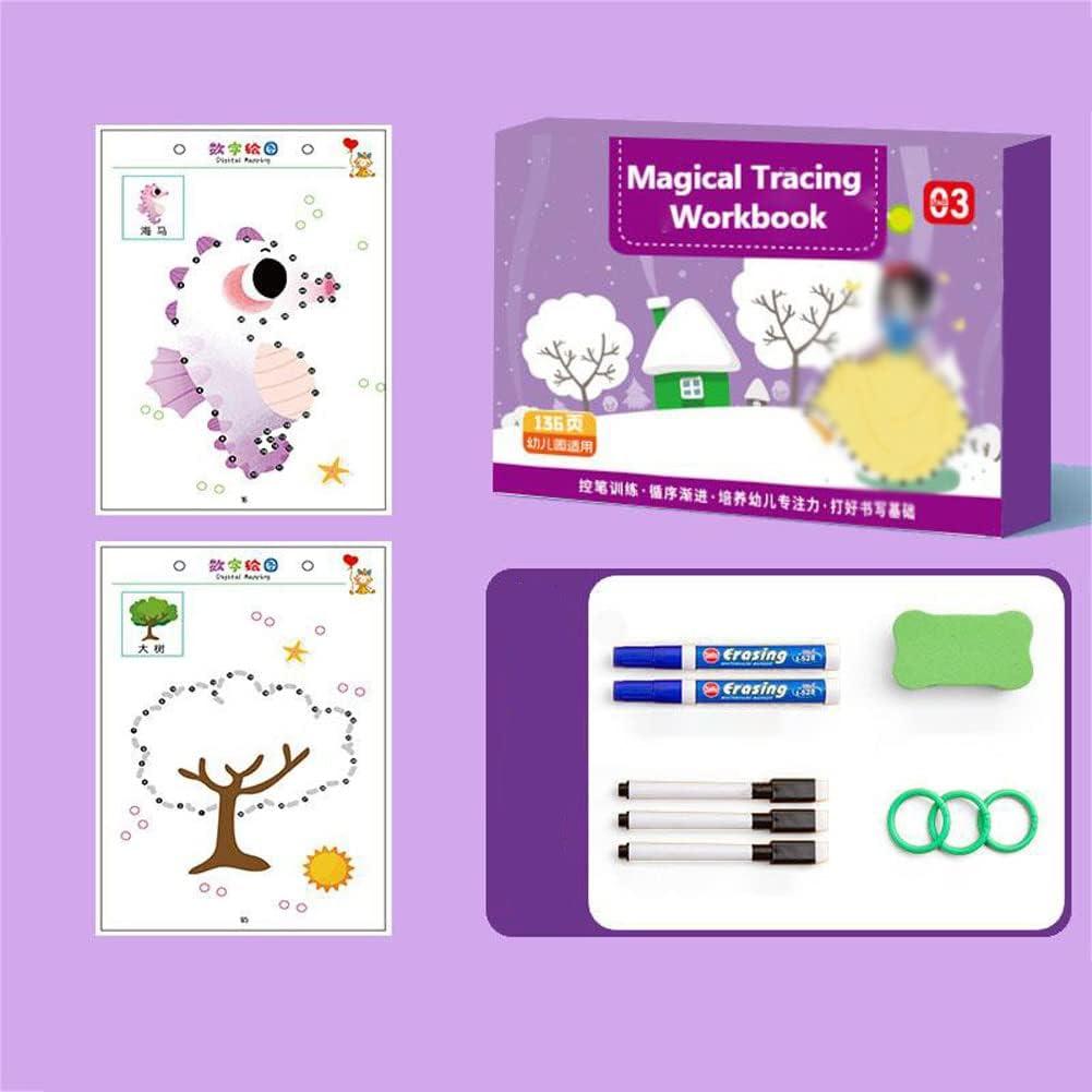 SmartTracing magisch werkboek voor traceren, ontworpen om spelenderwijs leren leuk en effectief te maken.
