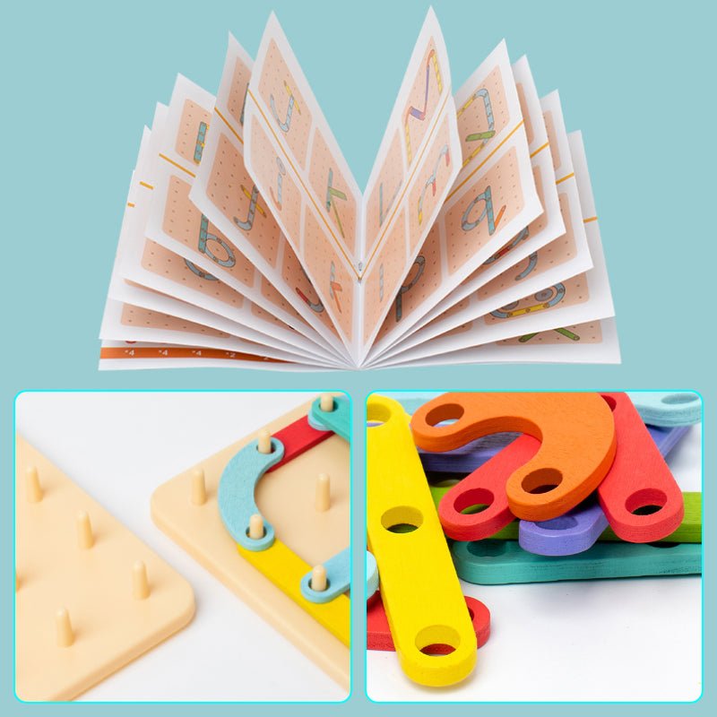 Leerzaam bouwspeelgoed geschikt voor jonge kinderen.