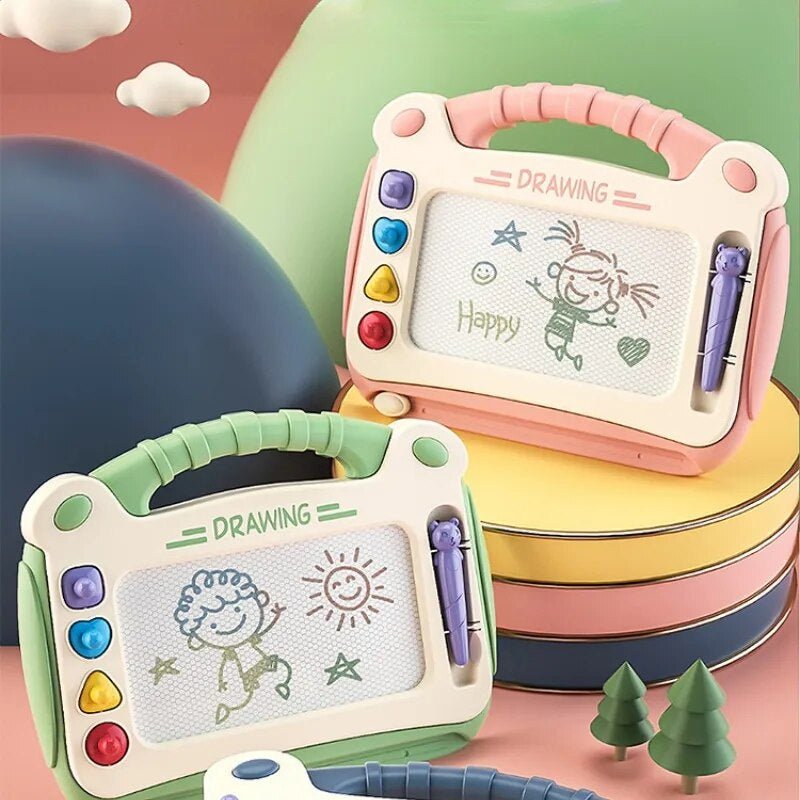 DrawMaster bord waarmee kinderen eindeloos kunnen tekenen, schrijven en nieuwe ideeën tot leven brengen.
