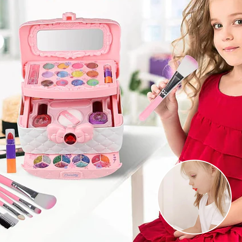 Princess Glamour set - Speelgoed make-up voor kinderen, een kleurrijk en inspirerend spel.