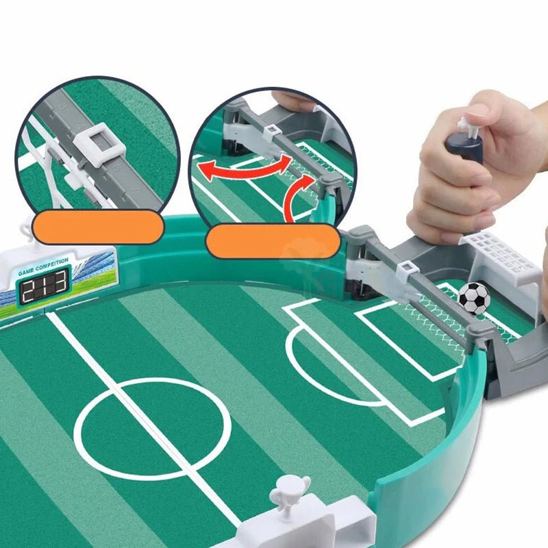FootballArena miniatuur tafelspel voor spannende voetbalwedstrijden thuis.
