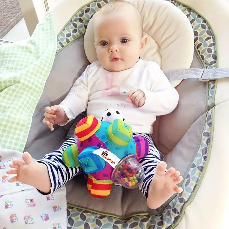 Zorg voor urenlang speelplezier met de Bobby - Zachte Activiteitenbal Voor Baby's.