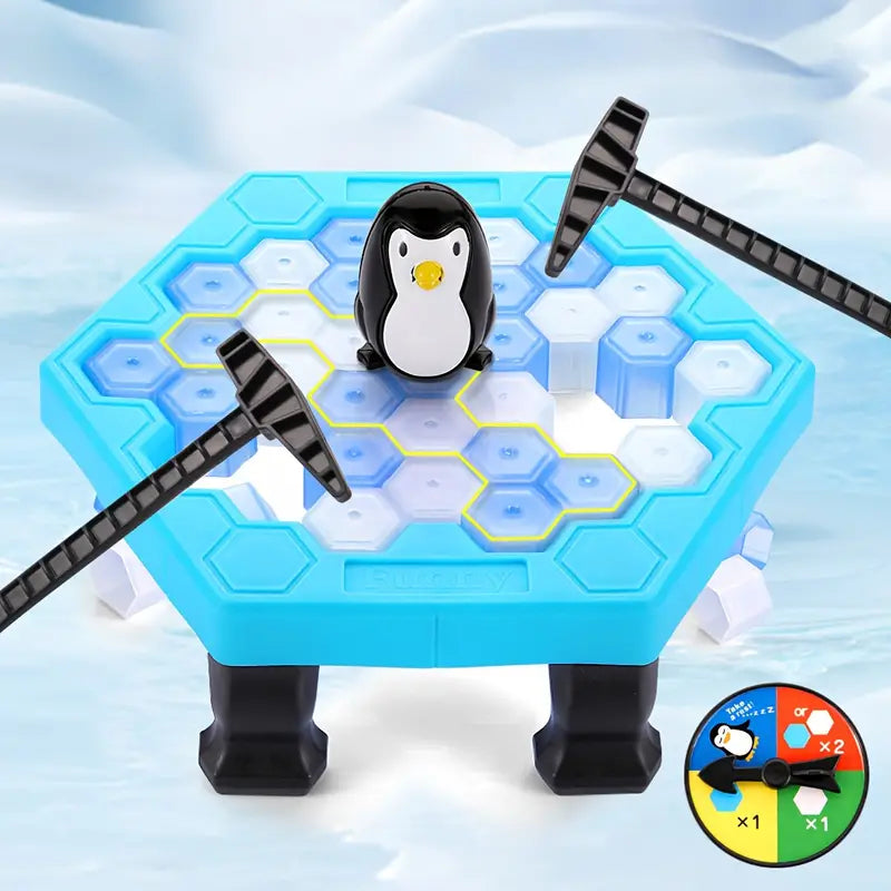 PenguinPlunge - Spannend Ijsbreker Spel Voor Kinderen, perfect voor leuke en uitdagende speelmomenten.