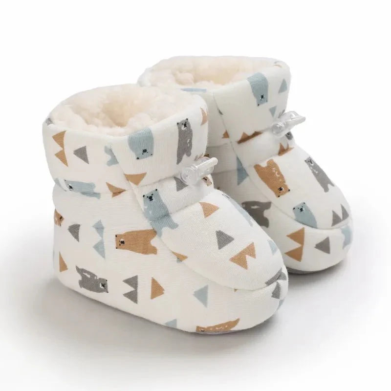 BabySnug zachte en knusse baby schoenen die bescherming bieden tegen de kou.
