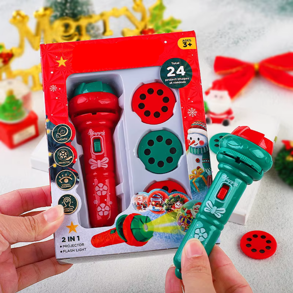 SantaScope lamp - Voor kerst plezier en feestelijke projecties, een unieke toevoeging aan de feestdagen.