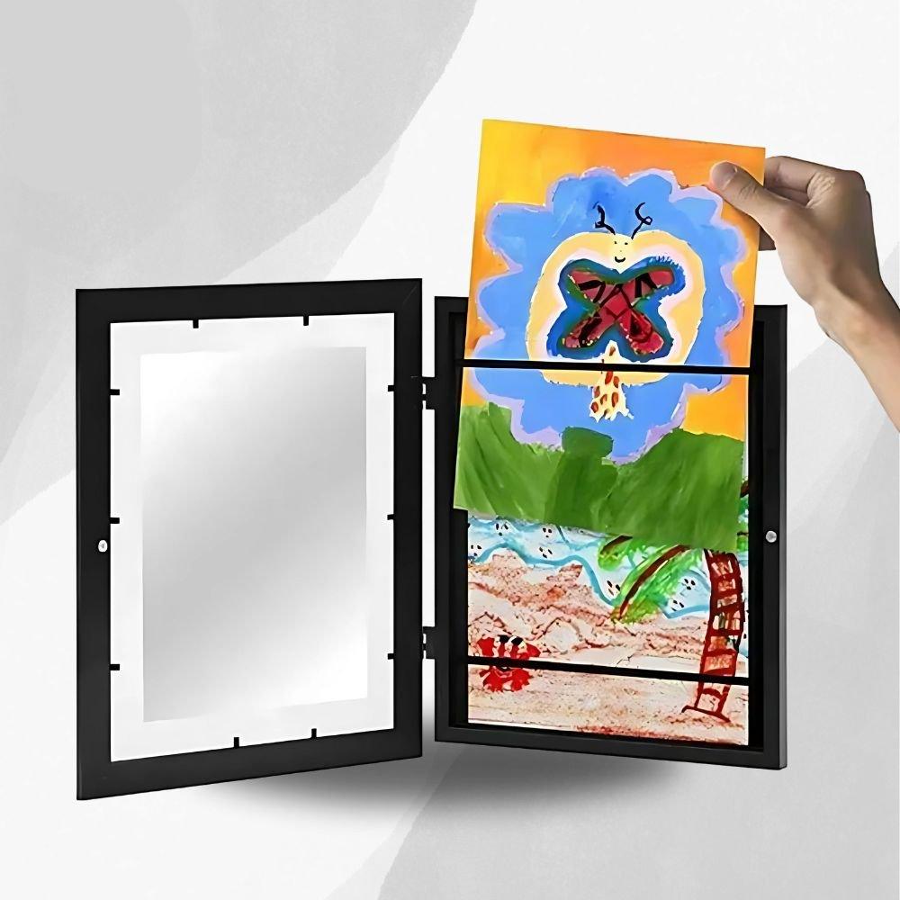 Moderne fotolijst ontworpen voor veiligheid en gebruiksgemak.
