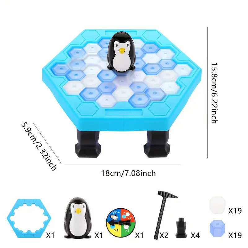 PenguinPlunge - Spannend Ijsbreker Spel Voor Kinderen, een perfecte mix van plezier en strategie.