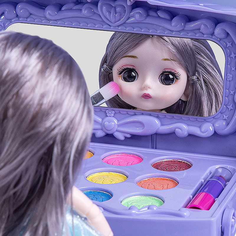 Princess Glamour speelgoed - Make-up set voor kinderen, ontworpen voor veilig en leuk gebruik.