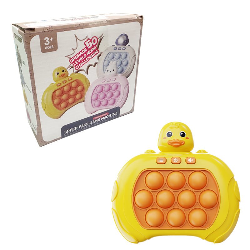 FunBubble Pop It met geluid en licht, ideaal voor het verbeteren van zintuiglijke interactie en plezier.
