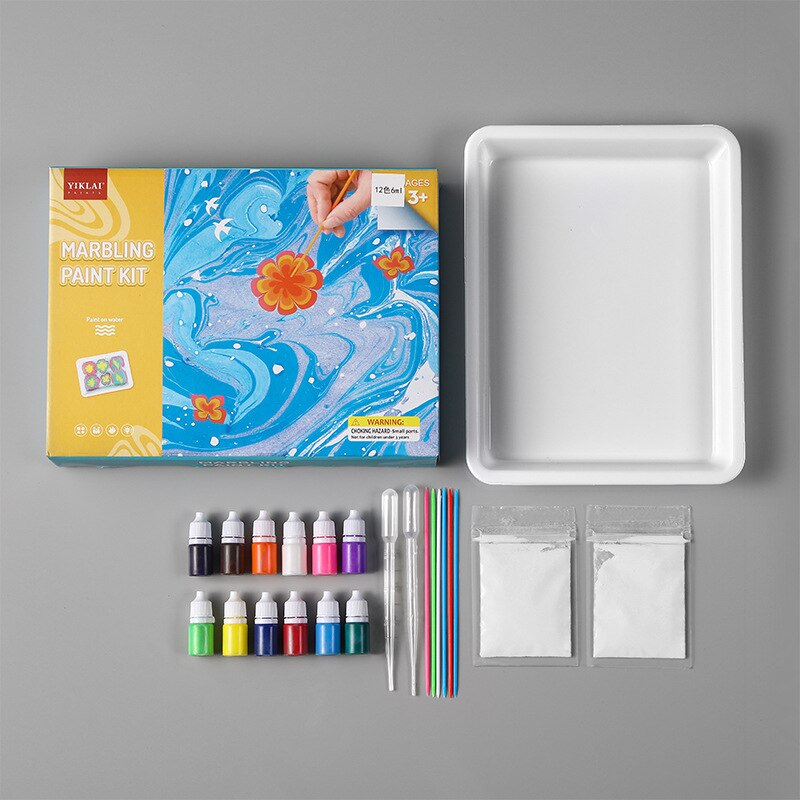 AquaArt kunstenaars set - Marmerverf schilderen creatieve, een geweldige toevoeging voor kunstenaars.