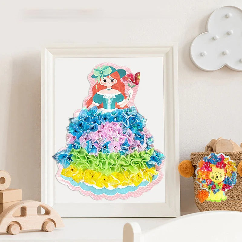 Voor kunst kit magische textuur - CreativeFun kinderen, ideaal voor inspirerende projecten.