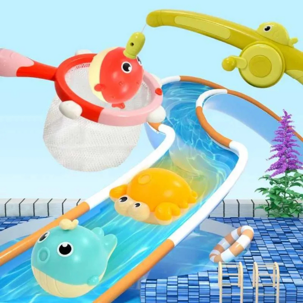 Kinder Visspel Leuk en educatief speelgoed dat perfect is voor spelplezier tijdens badtijd.