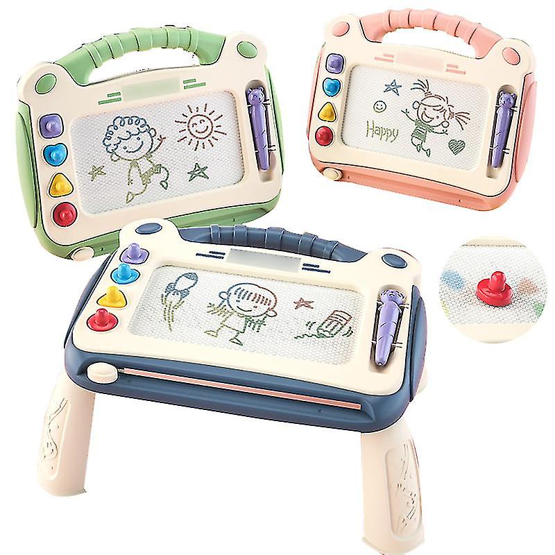DrawMaster tekenbord dat kinderen de vrijheid geeft om te experimenteren met vormen en tekeningen.
