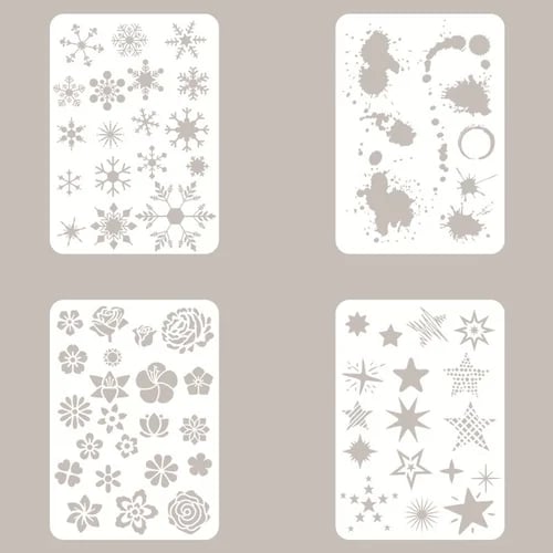 Voor kit kunst StencilJoy - Creatieve stempel liefhebbers, perfect voor fijne ontwerpen.