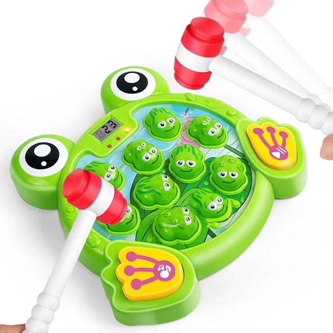 Laat kinderen genieten van snelle actie met de FroggyHit - Interactief Sla De Kikker Spel Voor Kinderen.