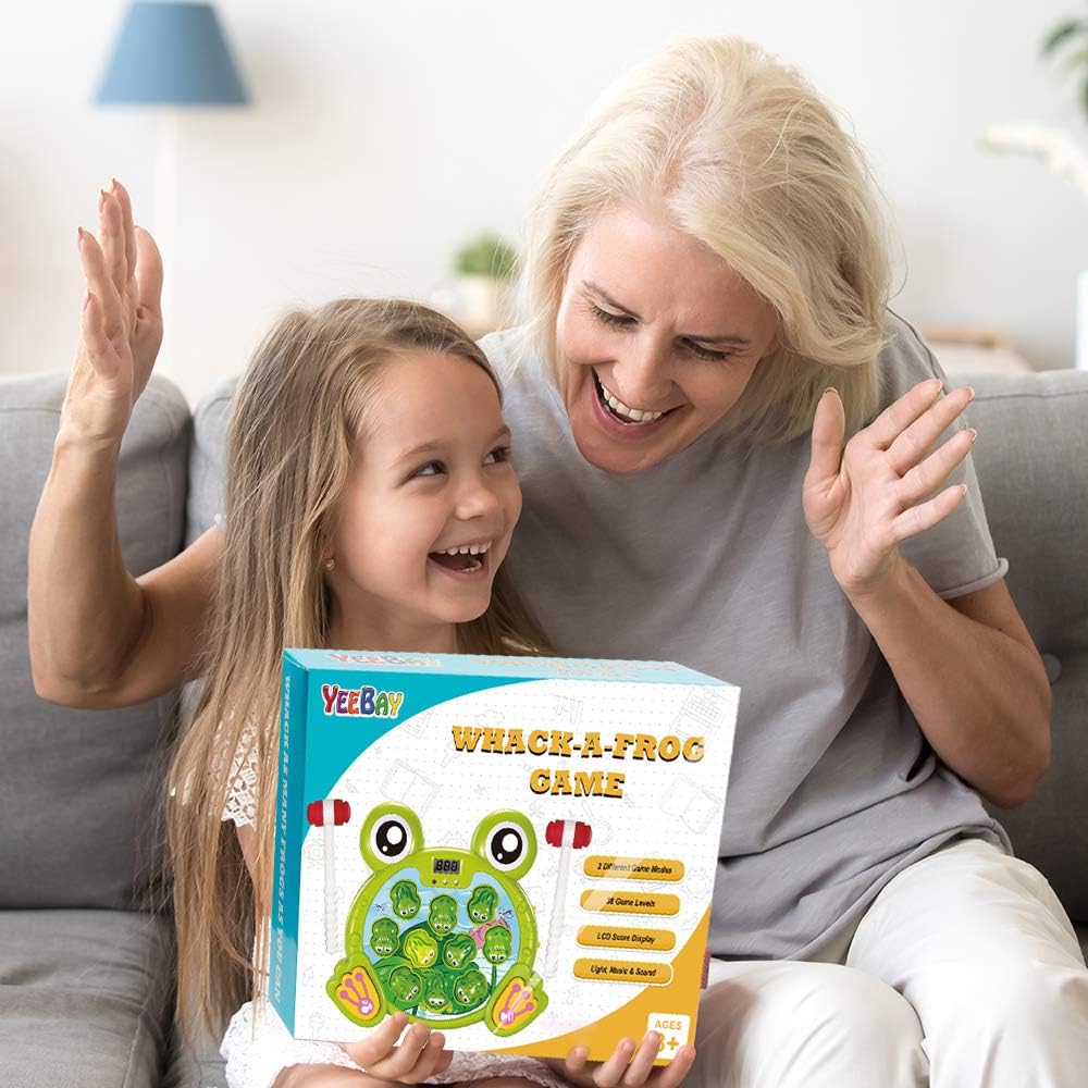 FroggyHit - Interactief Sla De Kikker Spel Voor Kinderen, perfect voor gezellige spelletjes met vrienden of familie.