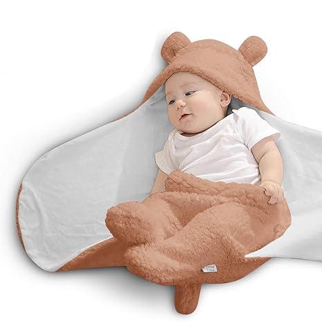 SnuggleBear - Luxe Babydeken En Wikkeldoek, ideaal voor zachte en warme momenten.