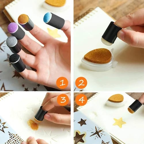 StencilJoy kunstliefhebbers kit - Stempel creatieve voor inspirerende artistieke projecten.