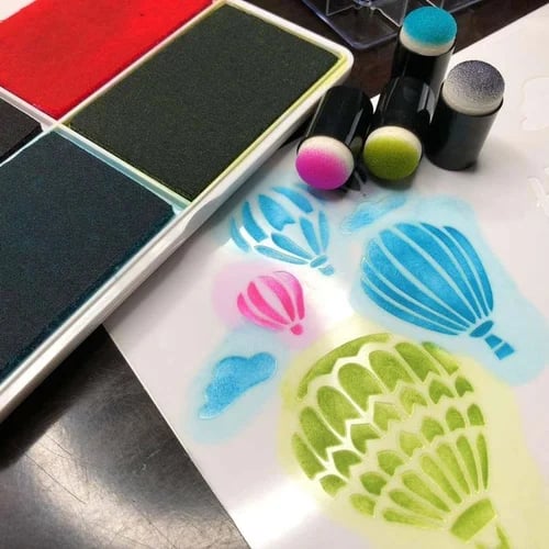 Voor creatieve kunst StencilJoy - Stempel kit liefhebbers, een uniek cadeau voor kunstenaars.