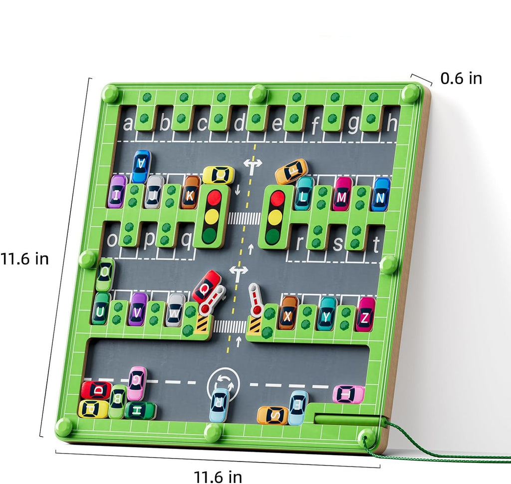 Laat kinderen genieten van een interactief avontuur met de MagnetoMaze - Magnetisch Labyrint Speelbord Voor Kinderen.