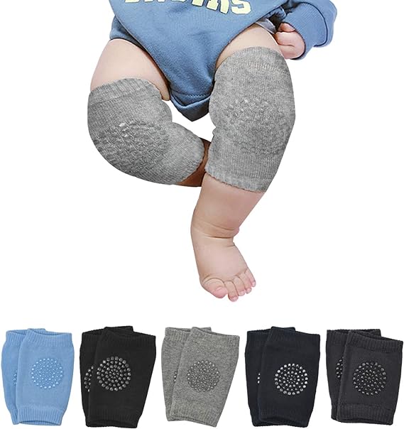 CrawlSafe - Kniebeschermers Voor Baby's, ontworpen om kruipen veilig en comfortabel te maken.