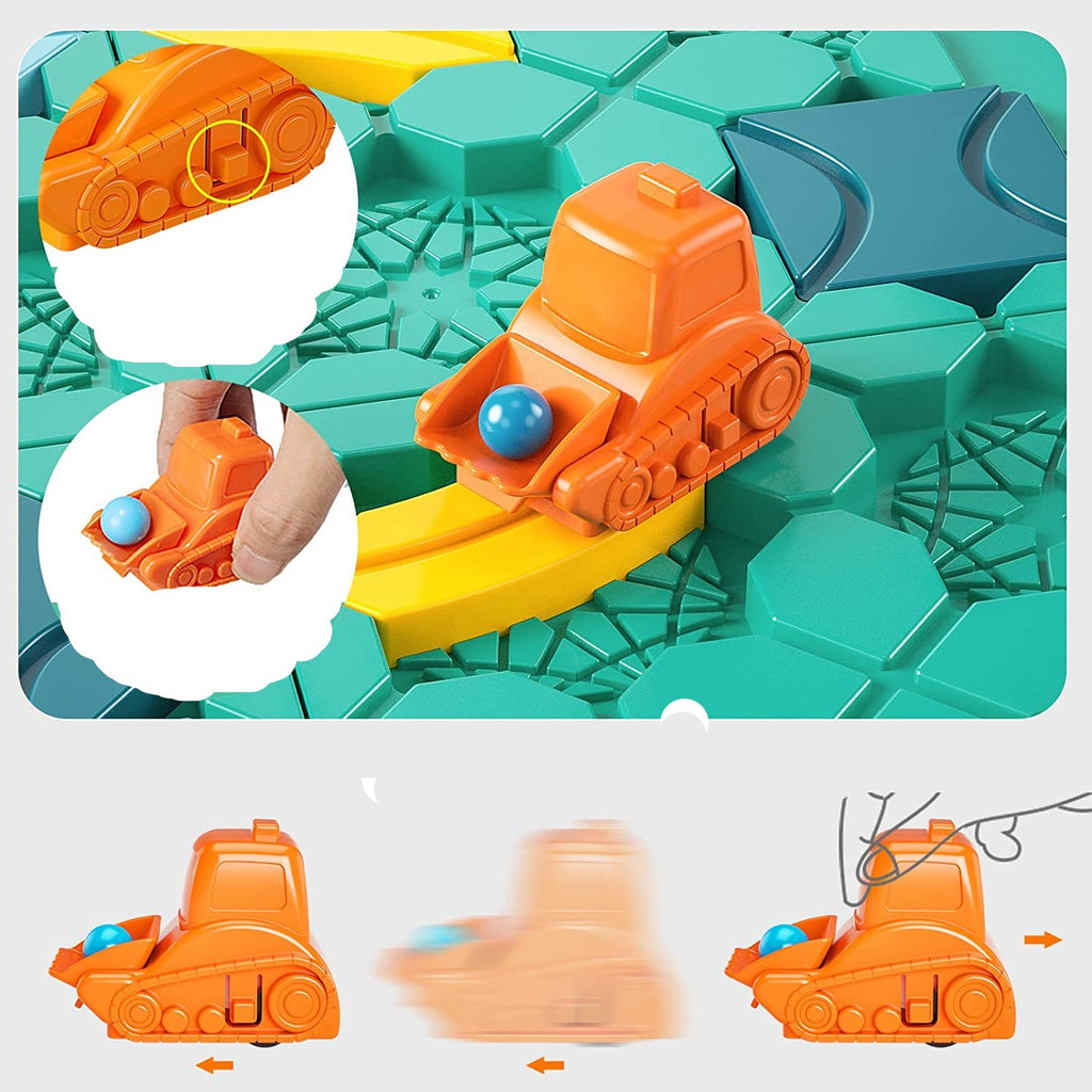 PuzzelPad logica spel met uitdagende puzzels, ideaal voor het verbeteren van denkvaardigheden en focus.
