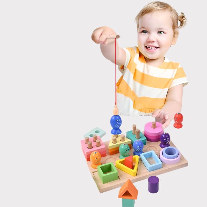 Perfect speelgoed Visspel voor kinderen om te leren en plezier te hebben.