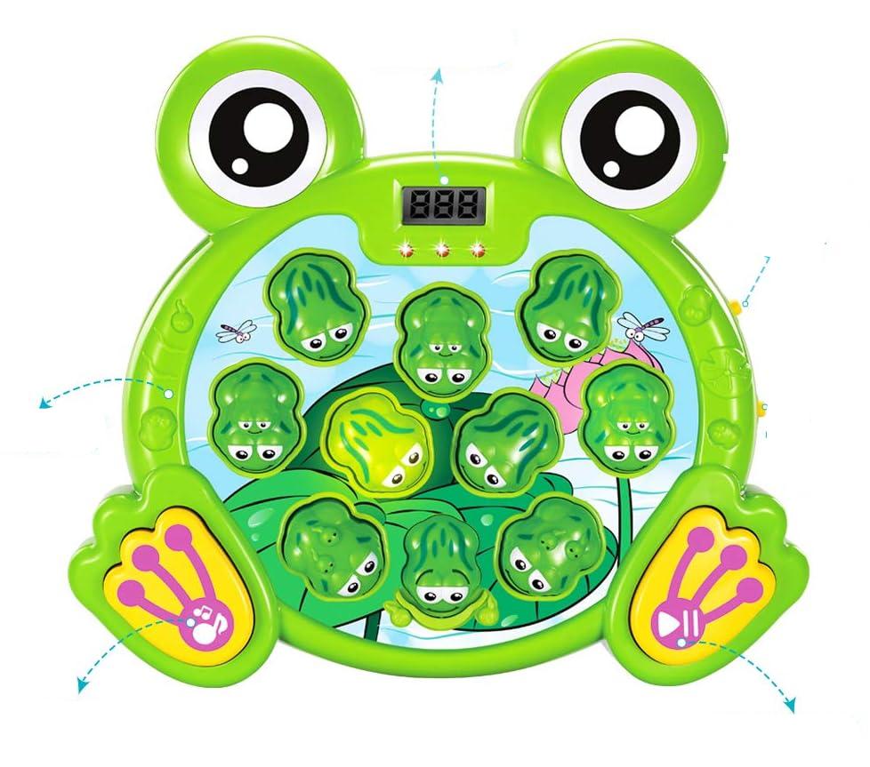 Combineer plezier en beweging met de FroggyHit - Interactief Sla De Kikker Spel Voor Kinderen.