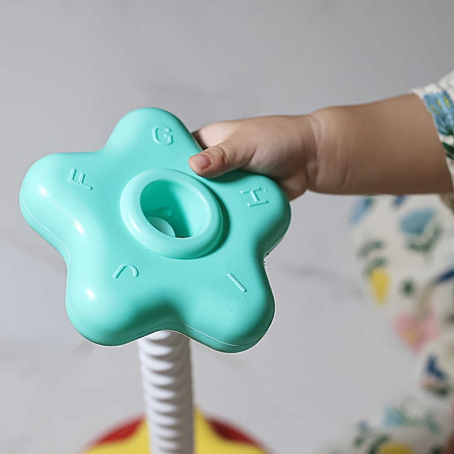 Sorteerstapelaar Montessori-speelgoed, ideaal voor jonge kinderen om kleuren en vormen te herkennen tijdens het spelen.

