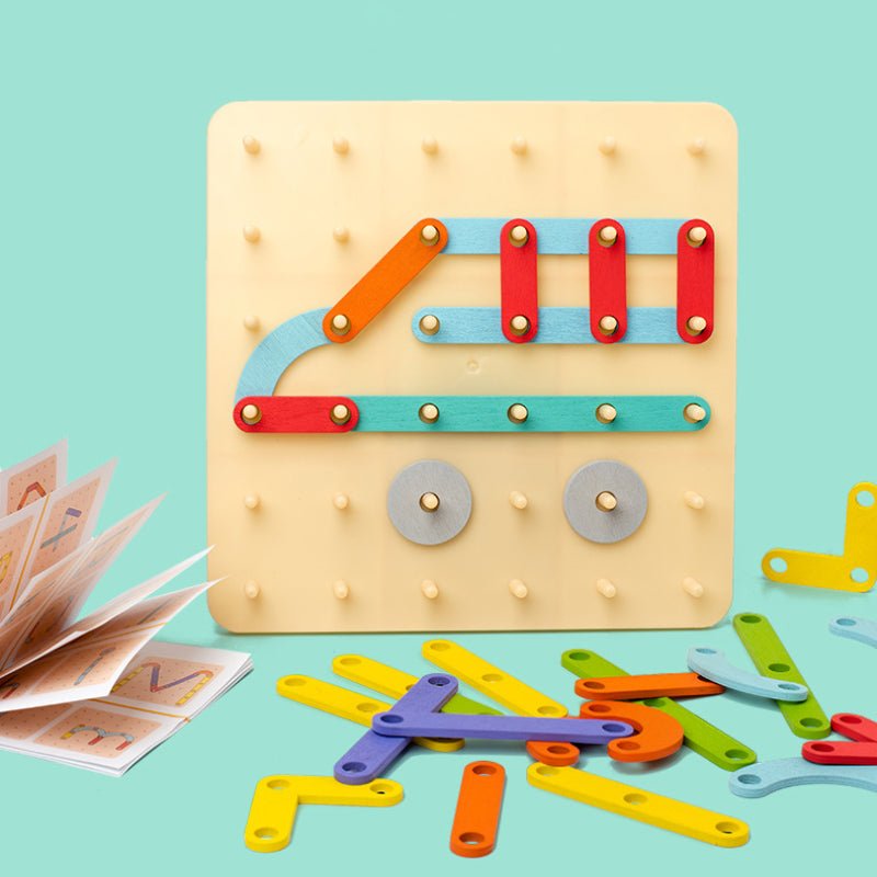 Creatief constructiespeelgoed met een educatieve twist.