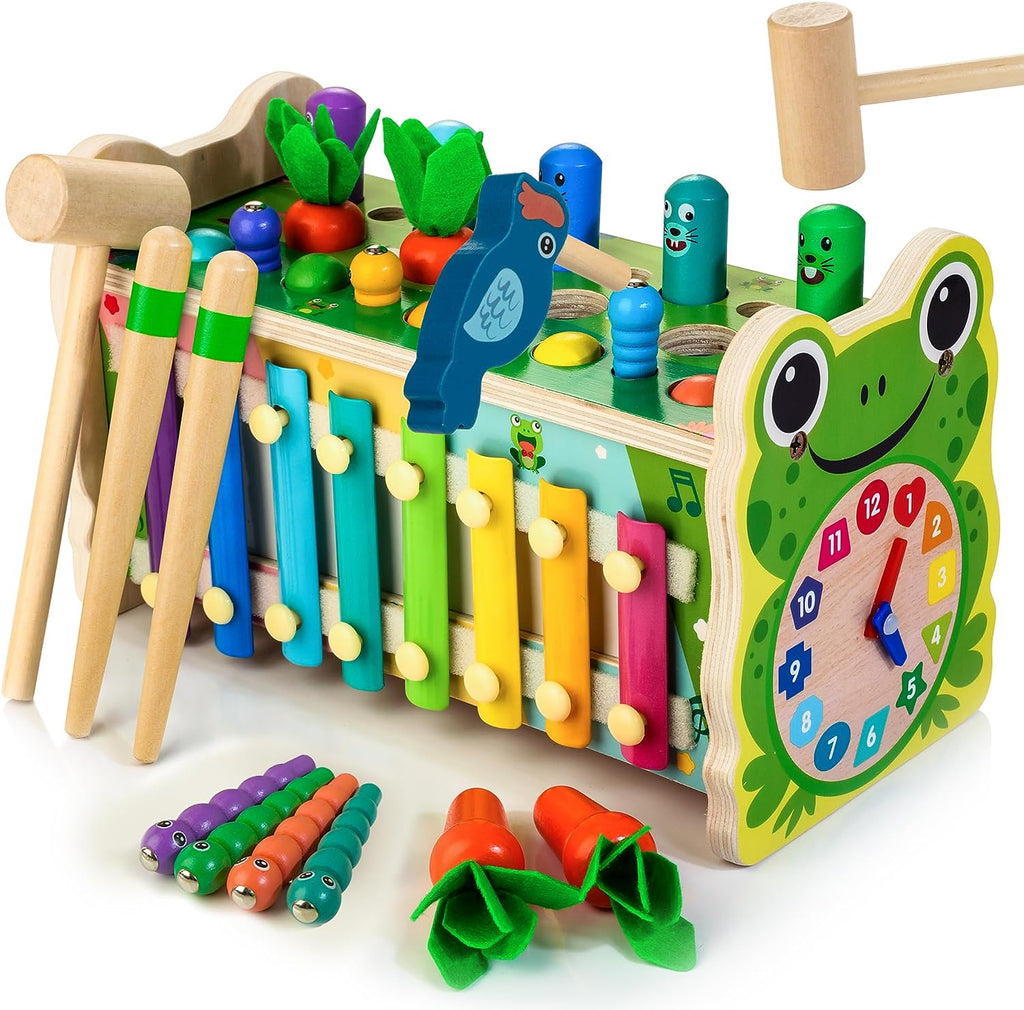 Laat je kind muziek ontdekken met de RainbowTunes - Kleurrijke Xylofoon Voor Kinderen.