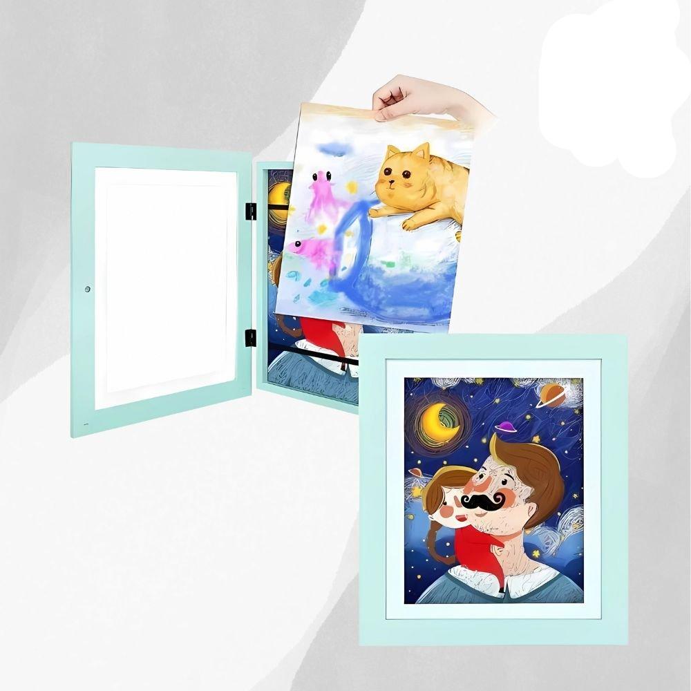 Veilig en stijlvol fotokader voor het ophangen van foto's in huis.
