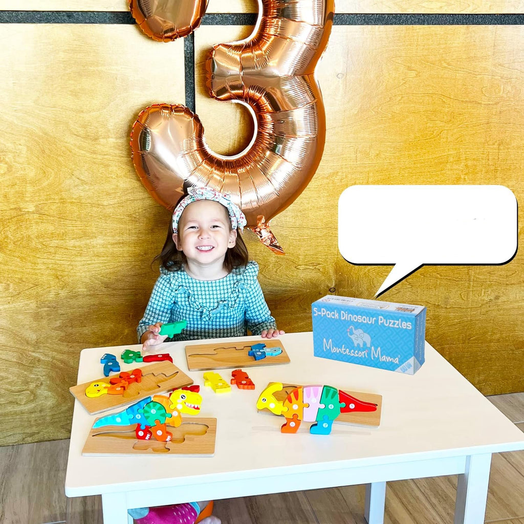 Ontdek de wereld van dino’s met de DinoPuzzle - Houten Dinosaurus Puzzel Voor Kinderen.