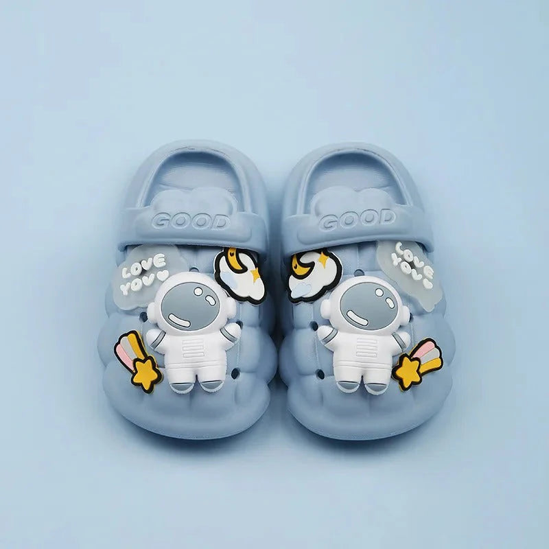 Astronauten Slofjes | Kinderschoenen voor Kleine Ontdekkingsreizigers 0