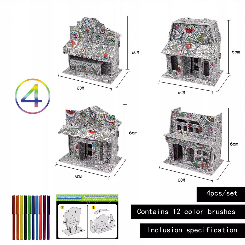 Creatieve 3D Puzzel Eiffeltoren | 3D Houten Puzzel voor Volwassenen 4