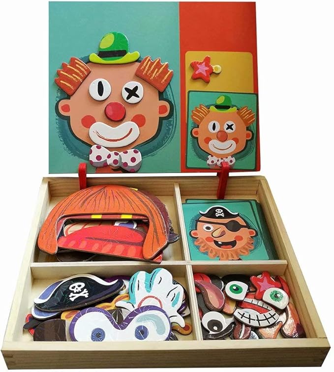 Creatieve Magnetron | Magnetische Puzzel voor Kinderen 0