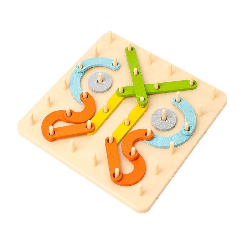 Creatieve Spijkerpuzzel | Houten Speelgoed Voor Kinderen Vanaf 3 Jaar 3