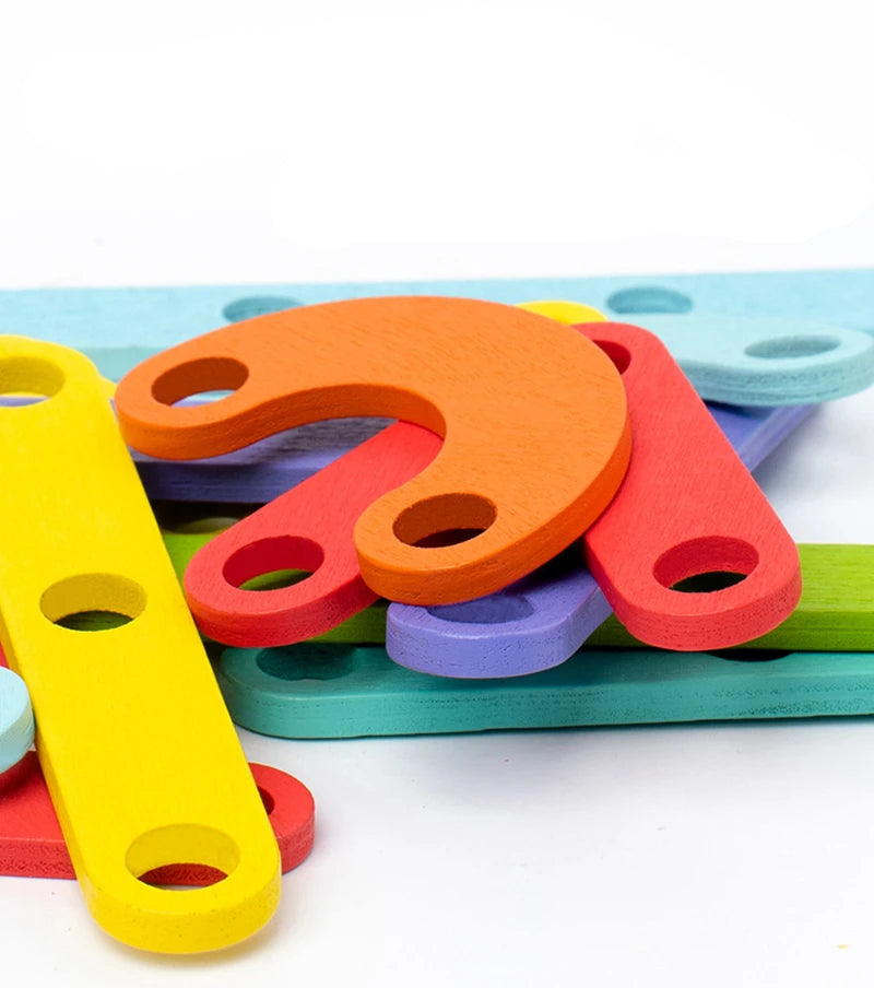 Creatieve Spijkerpuzzel | Houten Speelgoed Voor Kinderen Vanaf 3 Jaar 5