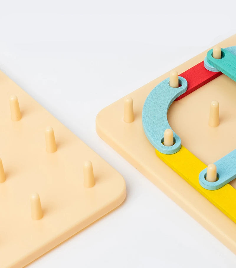 Creatieve Spijkerpuzzel | Houten Speelgoed Voor Kinderen Vanaf 3 Jaar 6