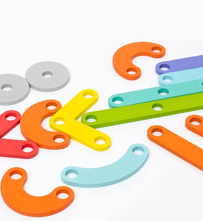 Creatieve Spijkerpuzzel | Houten Speelgoed Voor Kinderen Vanaf 3 Jaar 7