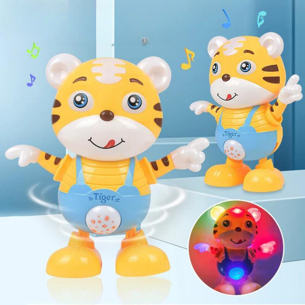 SpeelgoedFlick dansende robot tijger, een interactieve vriend die beweegt en danst.
