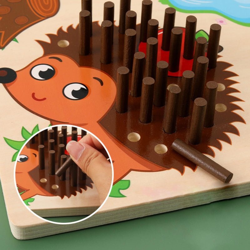 Egel Spelbord perfect voor kinderen die willen leren en spelen tegelijkertijd.