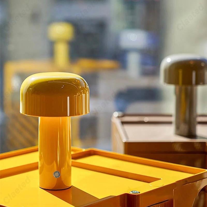 Dimbare Oplaadbare Tafellamp voor Binnen en Buiten - Zwart Aluminium Tafel Lamp 1