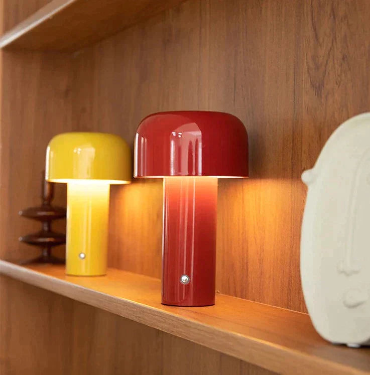 Dimbare Oplaadbare Tafellamp voor Binnen en Buiten - Zwart Aluminium Tafel Lamp 7