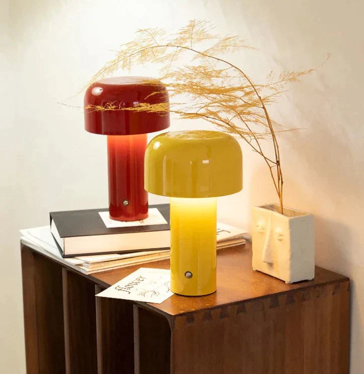 Dimbare Oplaadbare Tafellamp voor Binnen en Buiten - Zwart Aluminium Tafel Lamp 8