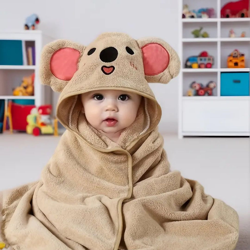 DinoDroom | Baby Badhanddoek – Zacht, Schattig &amp; Met Capuchon 1